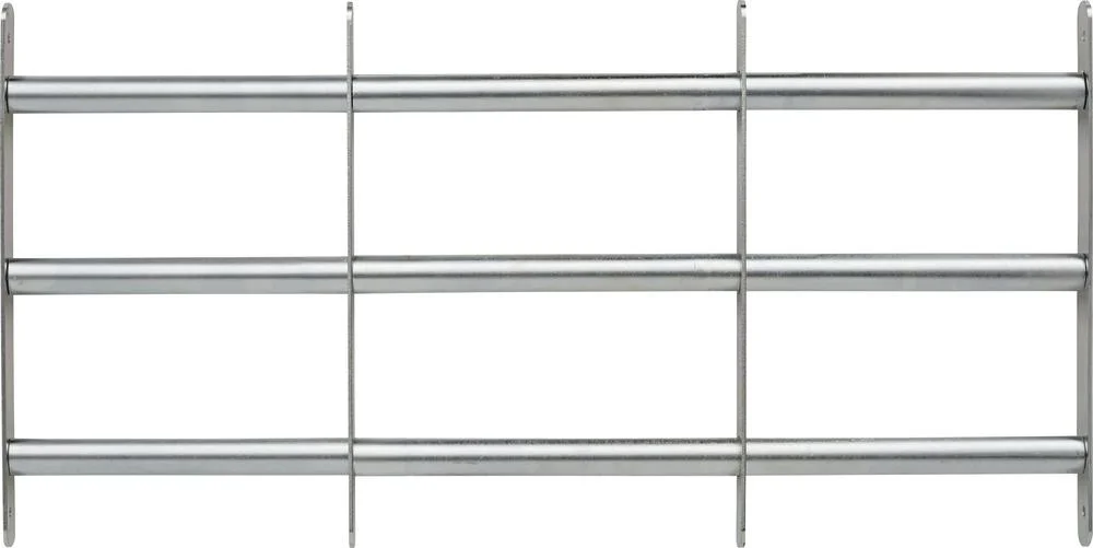Fenstergitter 7450 individuell einstellbar, 700 - 1050 x 450 mm mit 3 Querstreben - 0