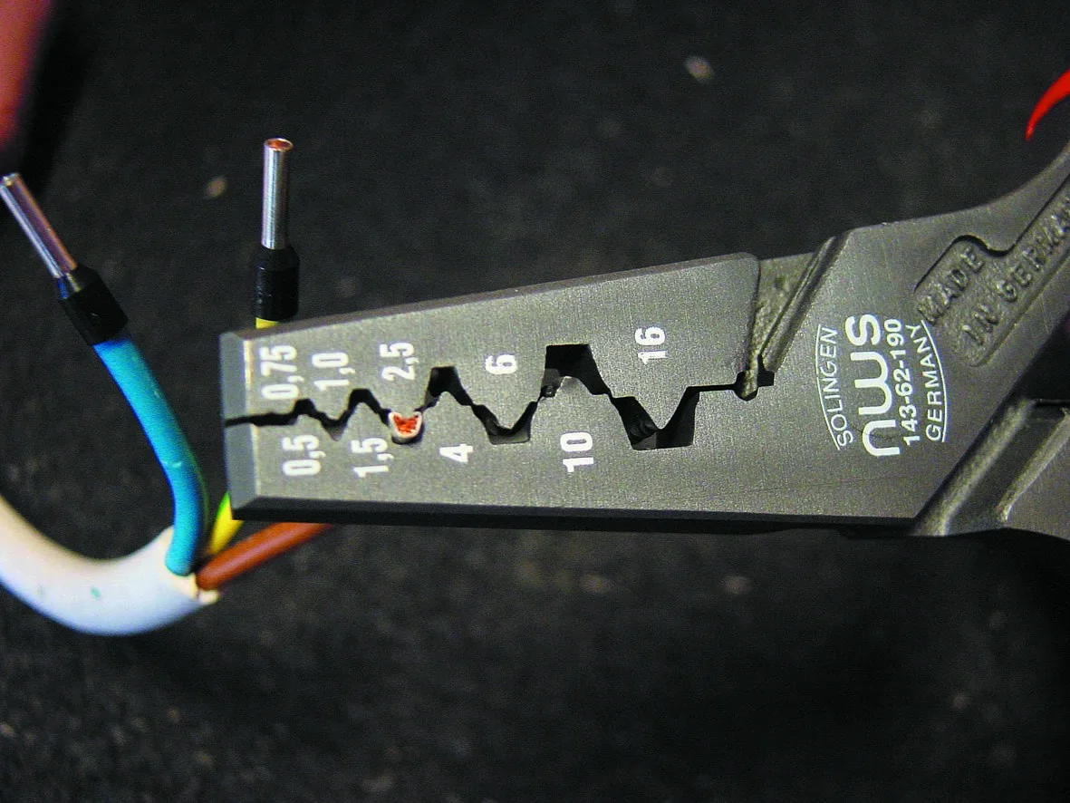 Aderendhülsen Preßzange bis 16 mm² - 3