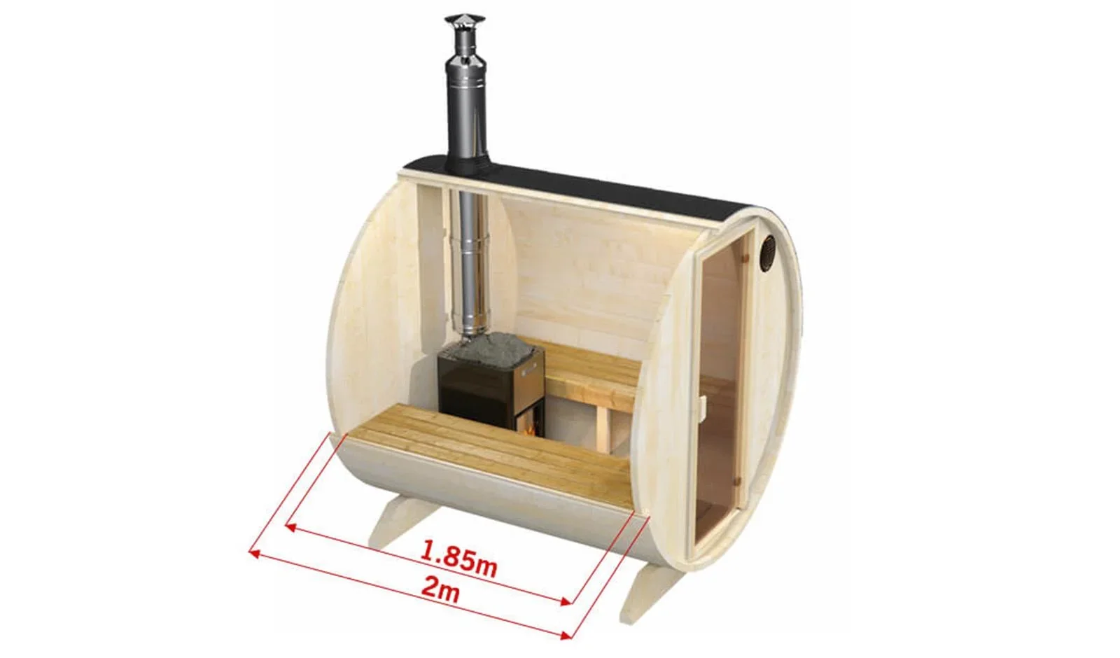 Fasssauna - Thermopinie 4 - 0