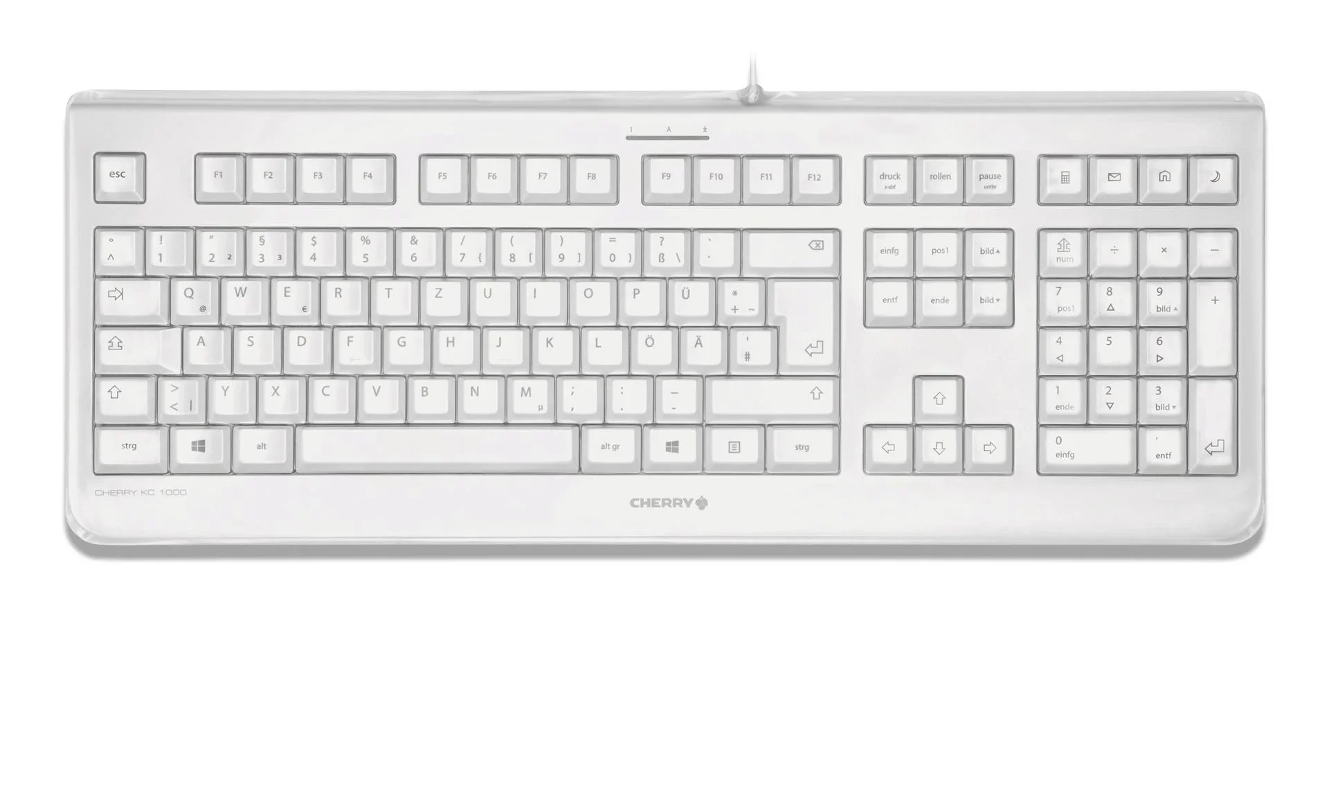 Kabelgebundene Tastatur KC 1068 grau - 2