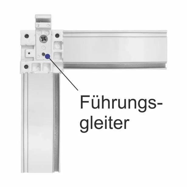 Insektenschutz-Spannrahmenset Premium Schiebetür 120 x 240 cm, Farbe weiß - 0