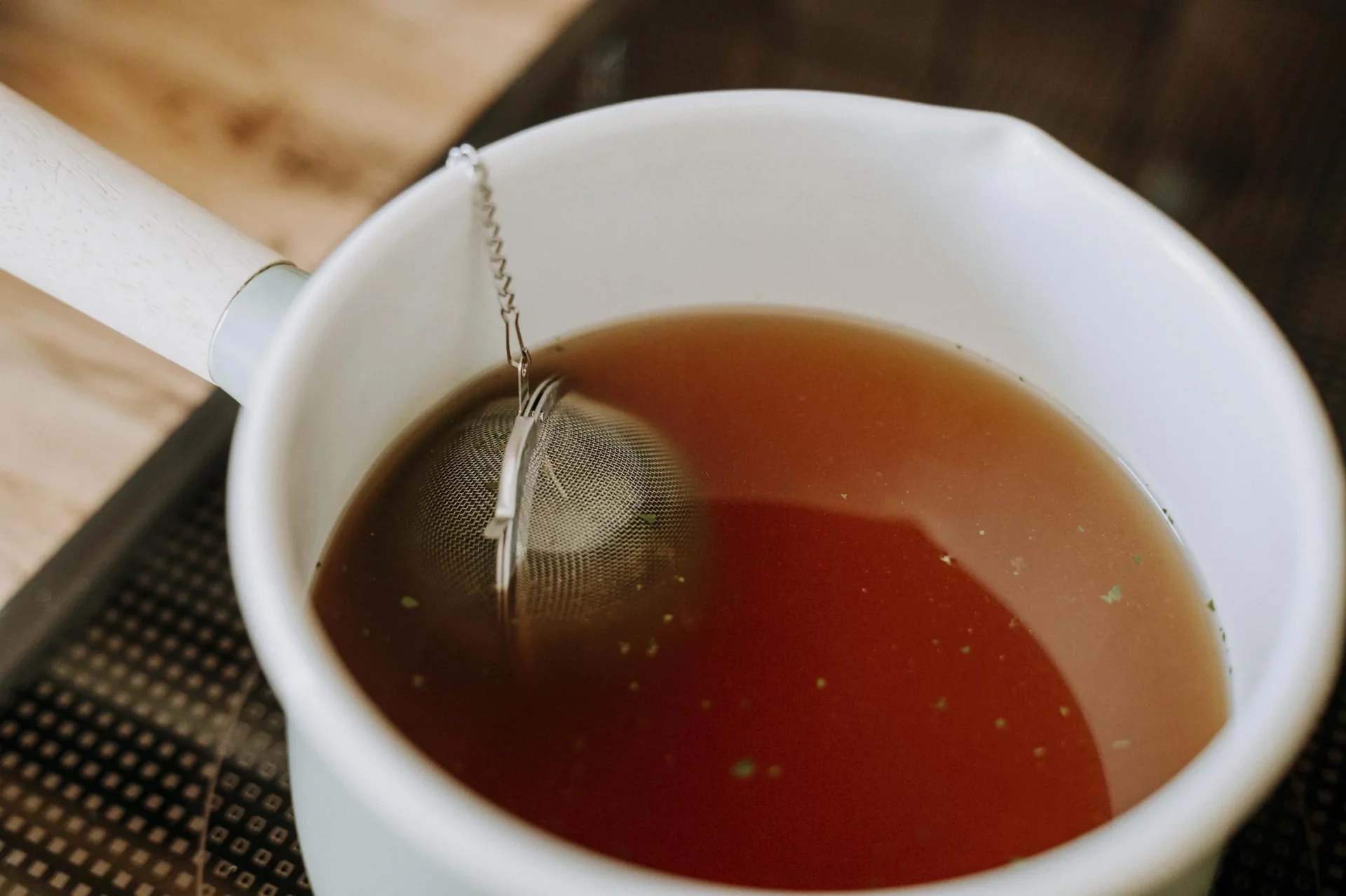 Tee- und Gewürz-Kugel, Sieb, Edelstahl, 90 mm - 1