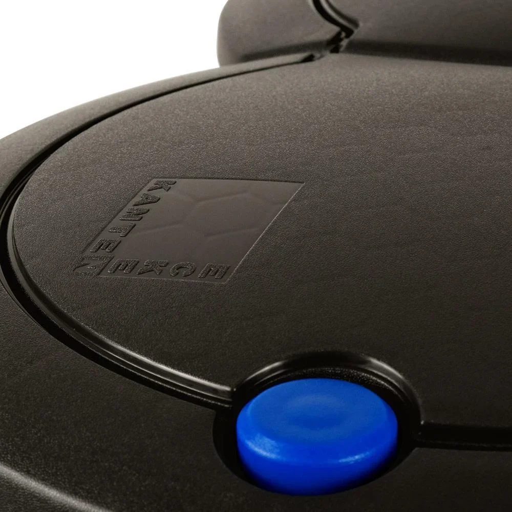 Doppelmülleimer Small 2 x 25L für getrennten Abfall - Kunststoff silber - 2