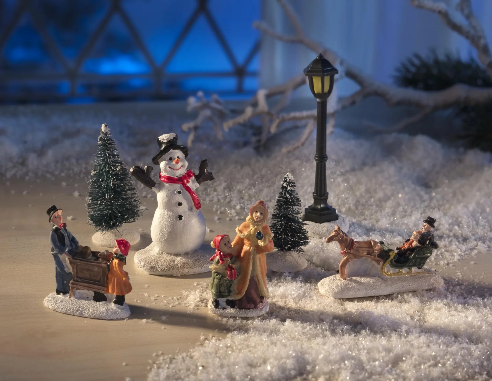 Weihnachtsdeko Set, 7-teilig - 1