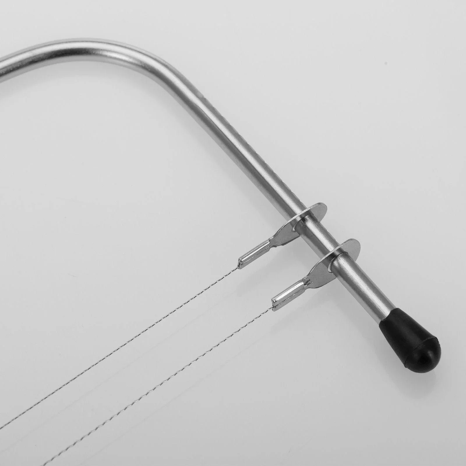 Tortenbodenteiler Simplex-Duomit zwei gezahnten Schneiddrähten - 2