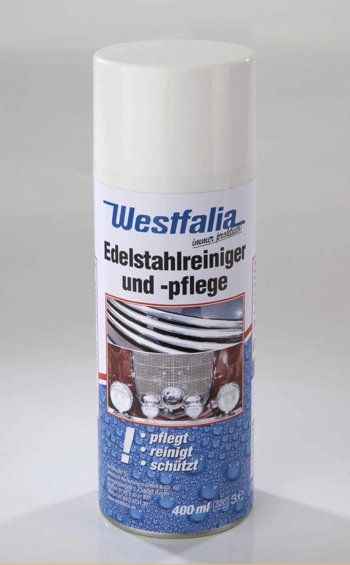 Edelstahlreiniger und - pflege, 400 ml - 1