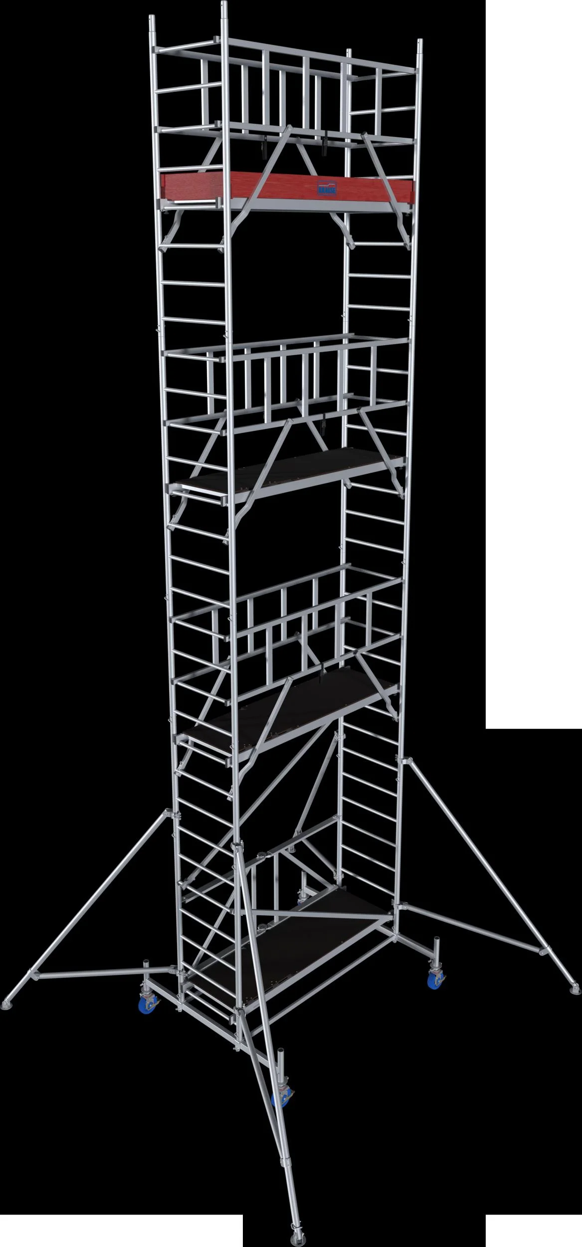 MONTO ProTec XS Alu-Faltgerüst, Arbeitshöhe ca. 8,80 m - 0