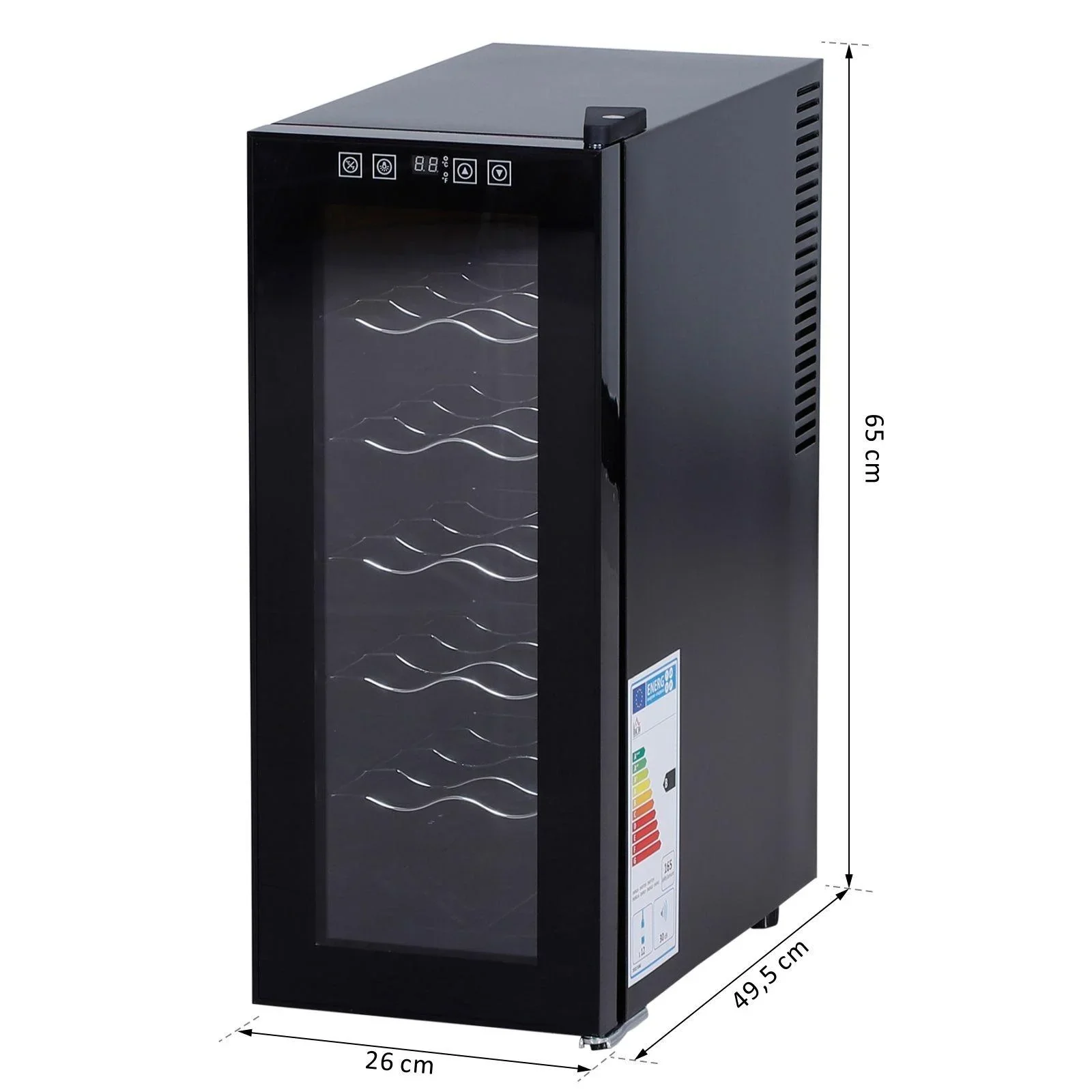 Weinkühlschrank mit 5 Fächer - 2