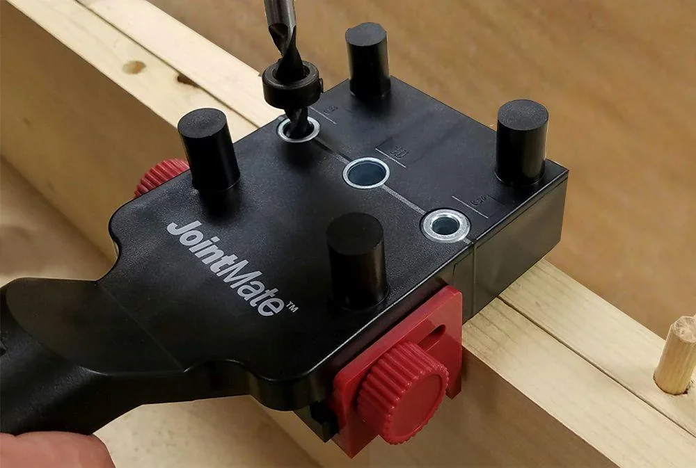 "Dowel Jig Kit" Dübel Set inkl. Dübelautomat und Zubehör - 0