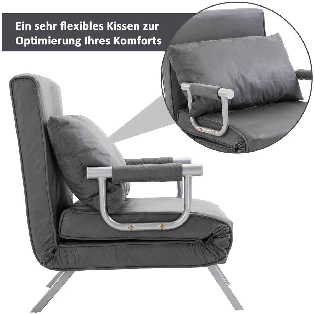 3 in 1 Schlafsessel - 1