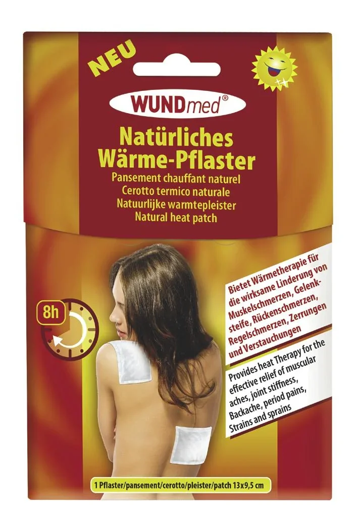 Natürliches Wärmepflaster 13 x 9,5 cm, 10 Stück - 0