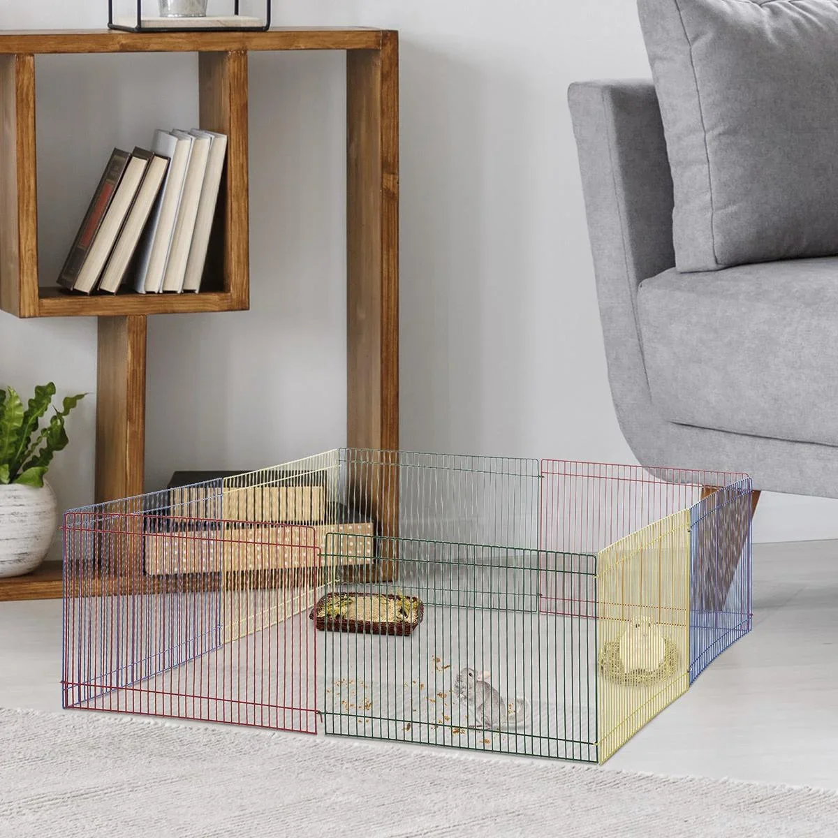 Welpenauslauf 8-teilig bunt - 1