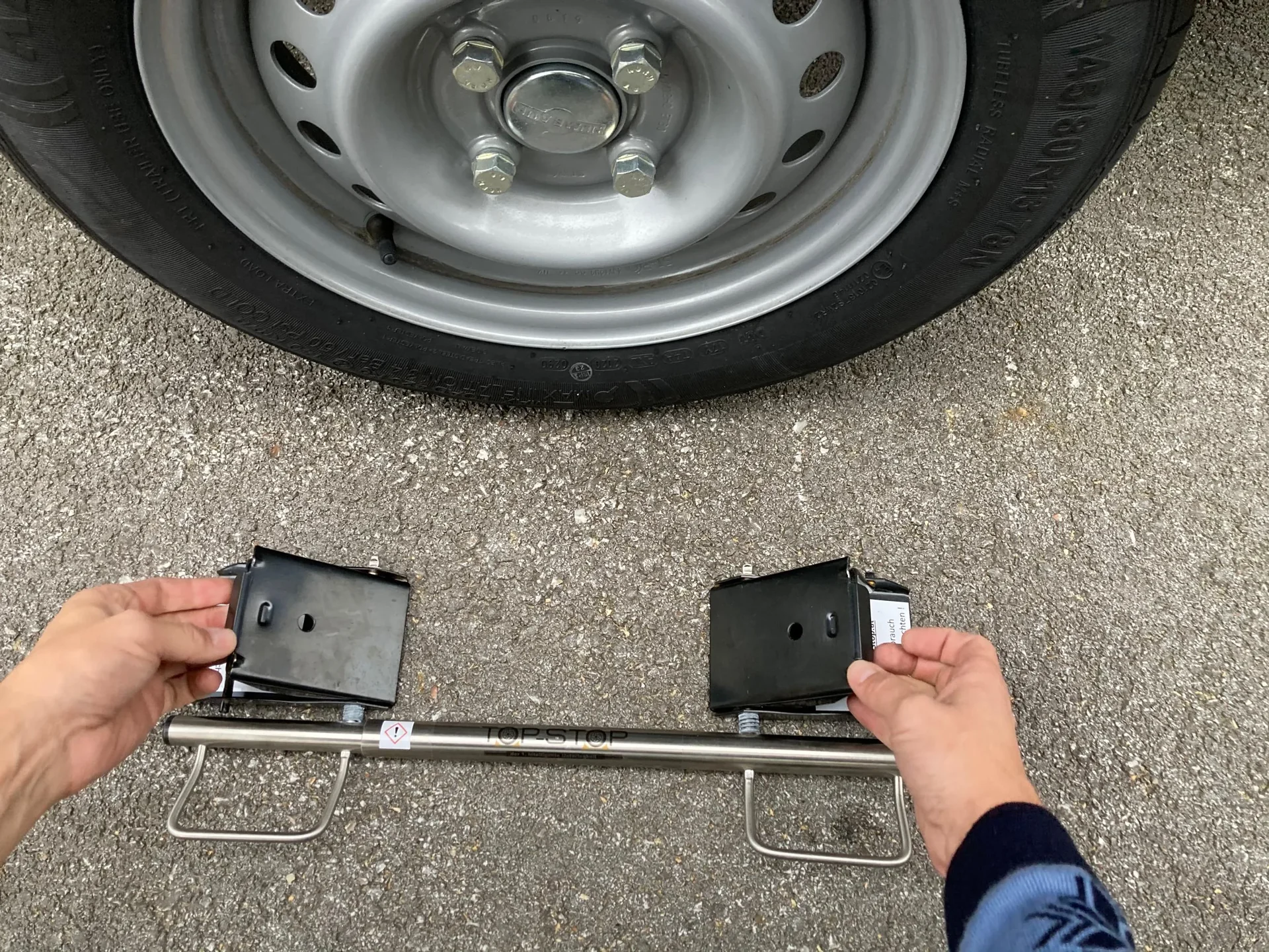 Unterlegkeil Wheel Block - 2