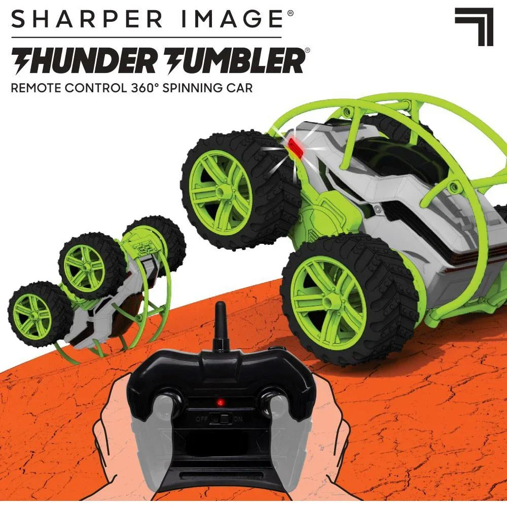 Sharper Image RC Orbit Controlled Car - All Terrain - Stunt / Flip Car - Grün - 0
