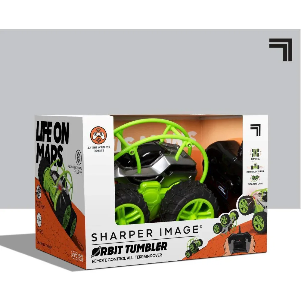 Sharper Image RC Orbit Controlled Car - All Terrain - Stunt / Flip Car - Grün - 2