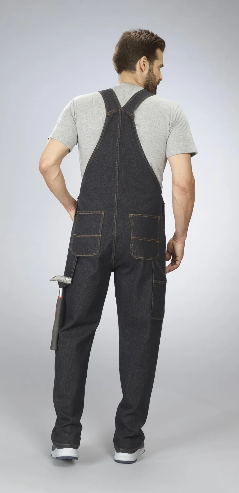 Stretchlatzjeans, Farbe schwarz, Gr.48 - 2