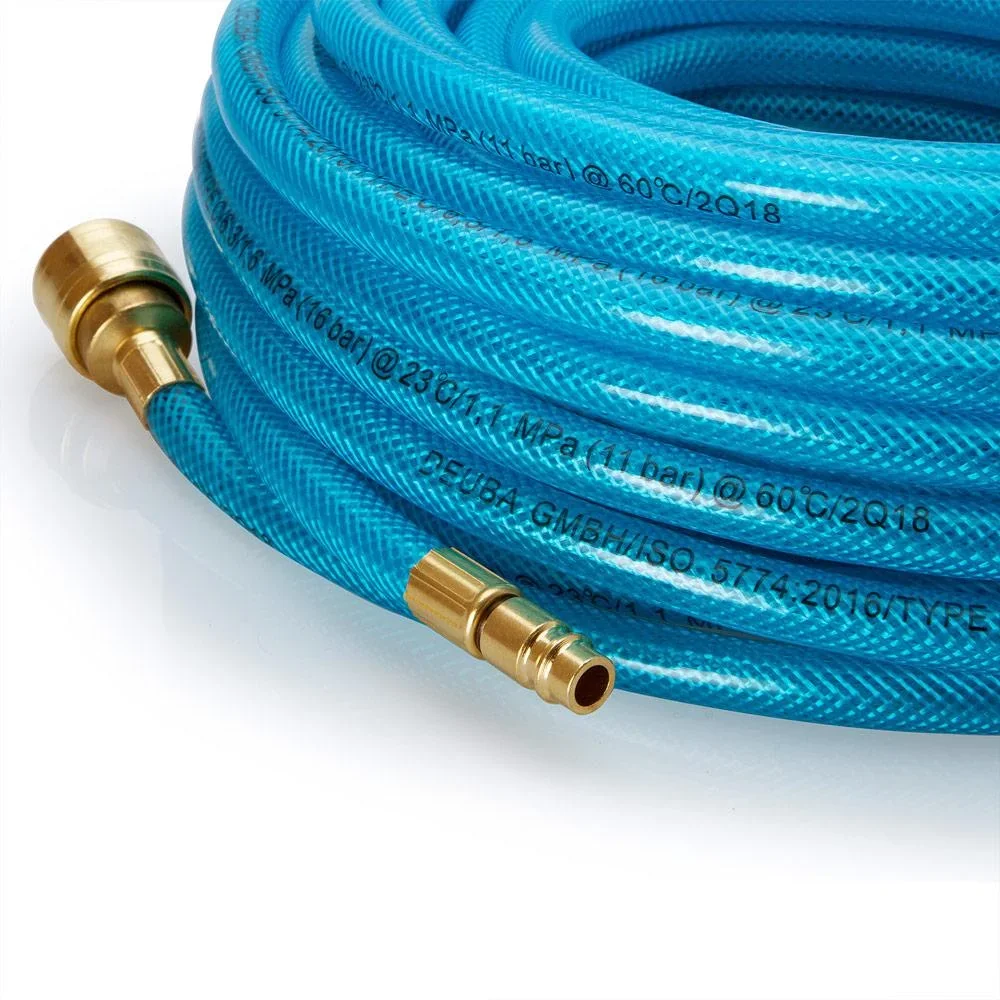 15 m Luftschlauch mit Schnellkupplung und Stecker - 3