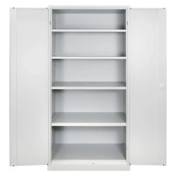 Flügeltürschrank RAL 7035, 195x92x60cm - 1