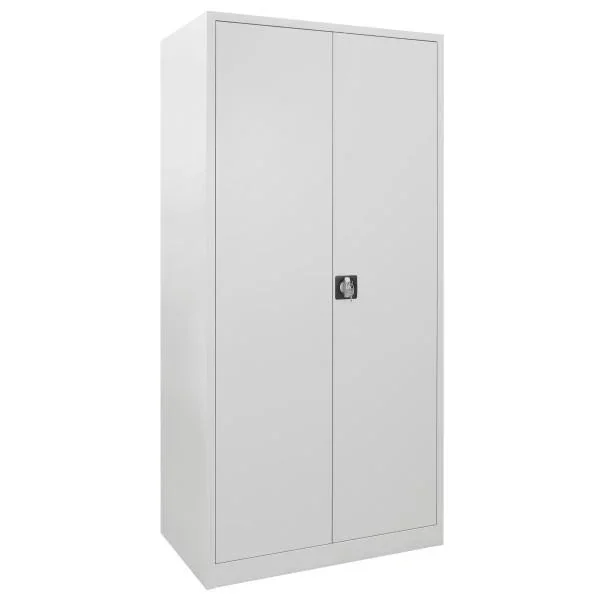 Flügeltürschrank RAL 7035, 195x92x60cm - 4