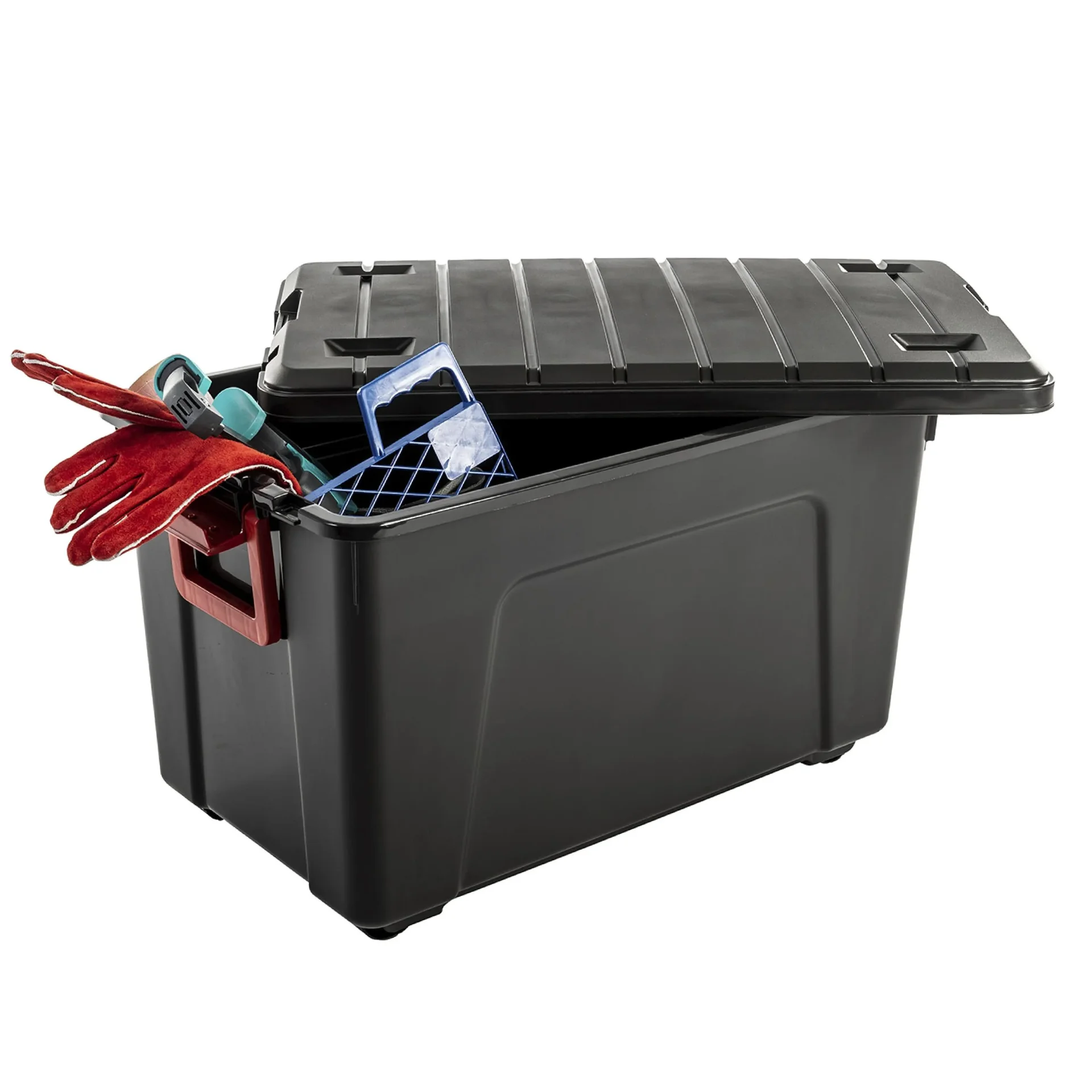 Multi Aufbewahrungsbox 110 Liter, mit Rollen - 0