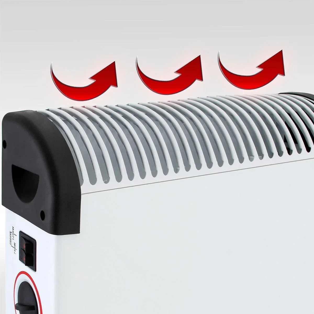 Heizgerät mit Konvektor weiß 2000W - 1