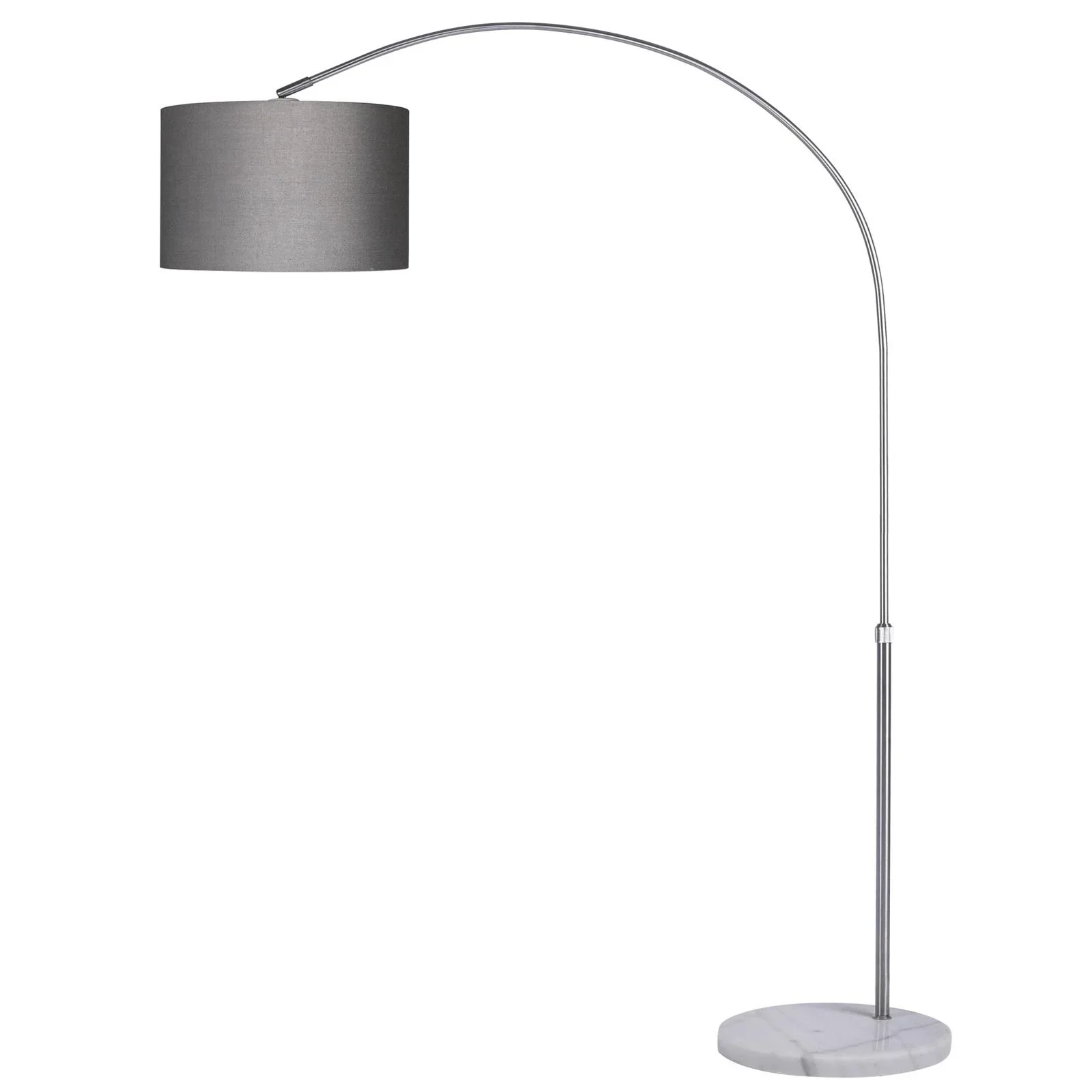 Bogenlampe L mit Marmorsockel - 1