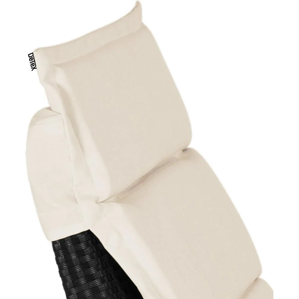 Liegestuhl 'Halfmoon' Polyrotan faltbar 200 x 64 x 95cm - 0