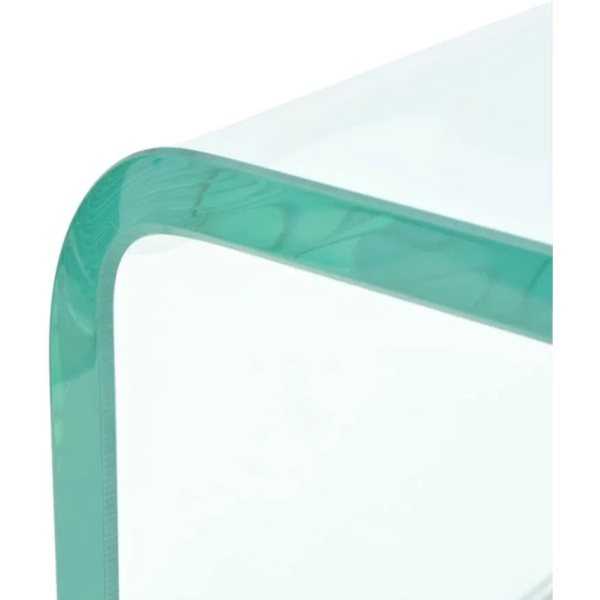 TV-Schrank/Monitorständer transparent 120x30x13 cm Glas - 1