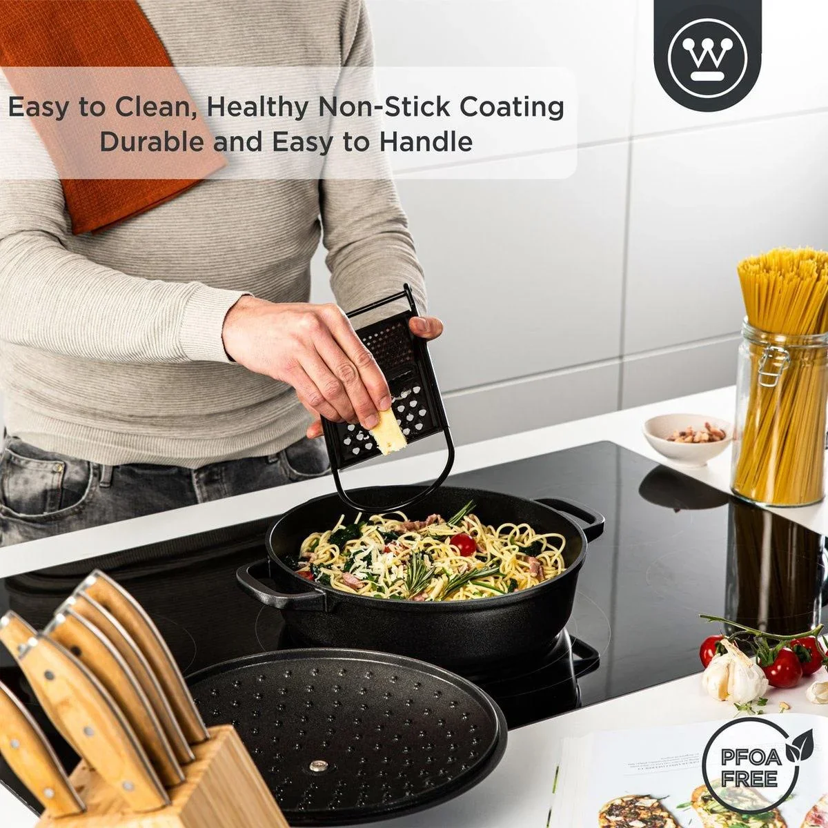 Performance Series Bratpfanne - Backofen geeignet - 32 cm - Schwarz - 1