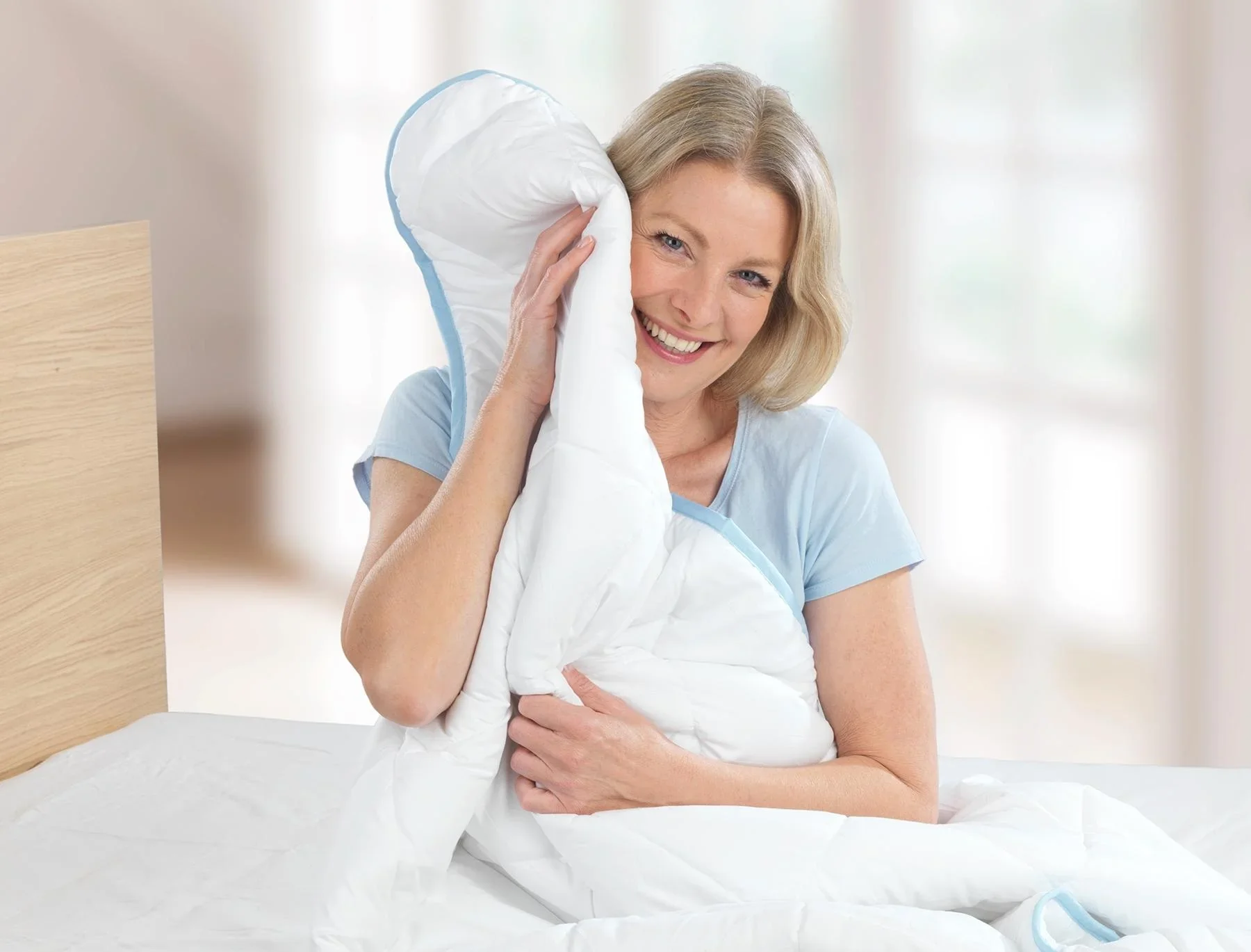 Leicht-Bettdecke, 135x200cm - 2