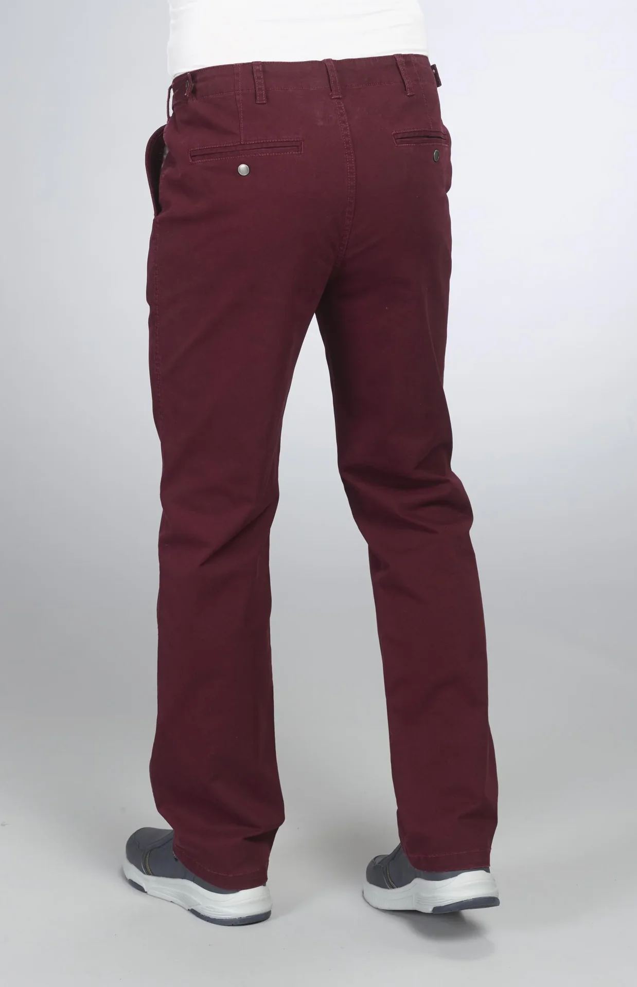 Stretchhose, Farbe bordeaux, Gr.50 - 2