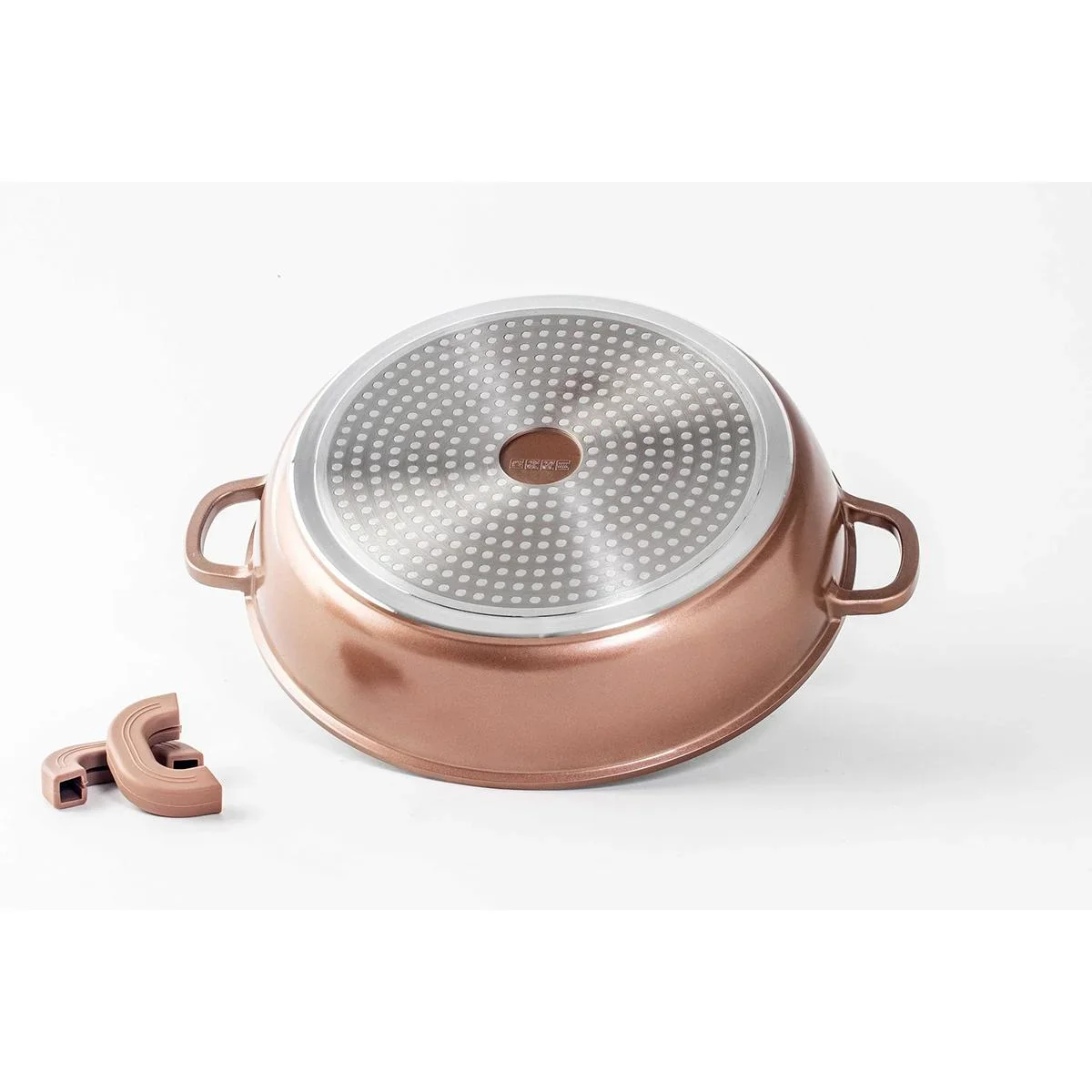 Kasserolle - Mit Deckel - 28cm - Aluminiumguss - 6