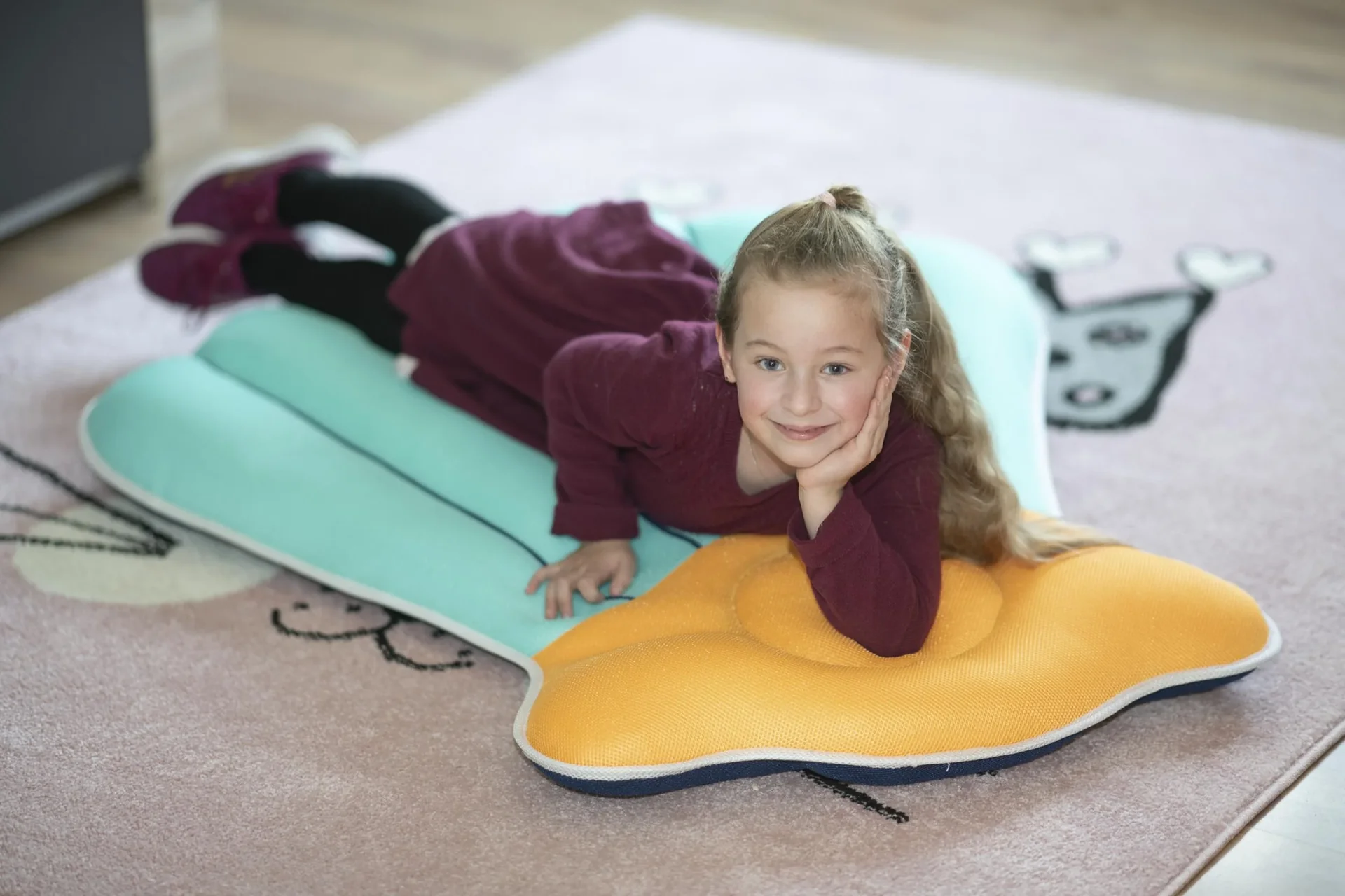 Pool Buddy Riesenmuschel türkis, orange - 0