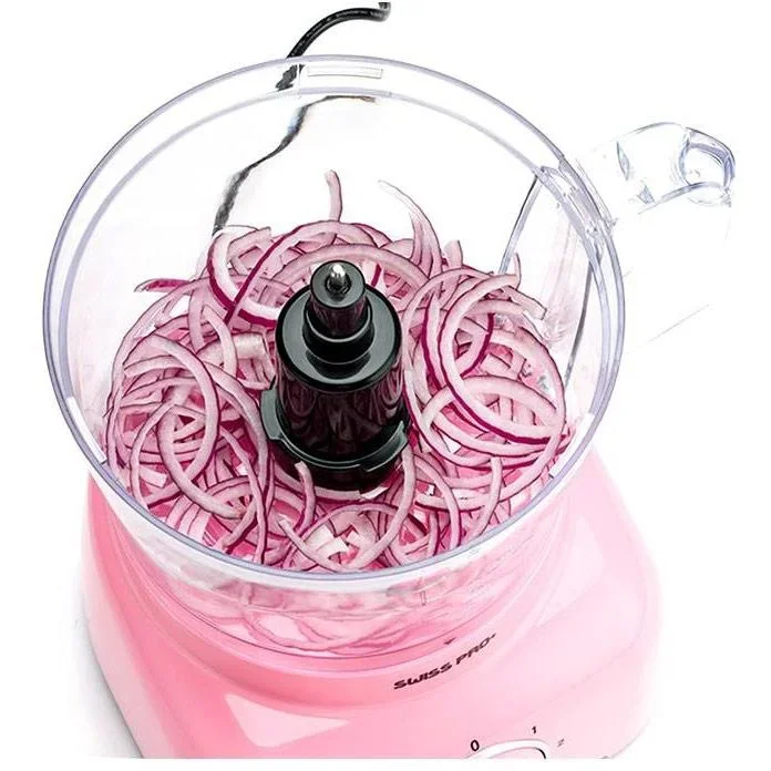 Küchenmaschine - 600W - 1.2L - Rosa - 2