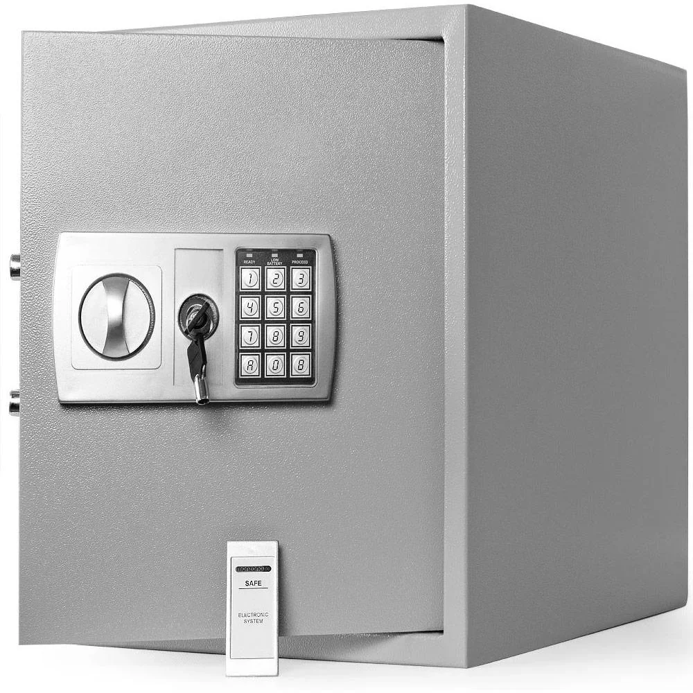 Digitaler Sicherheitssafe - 350x400x400mm - 4 mm Stahltür - 4