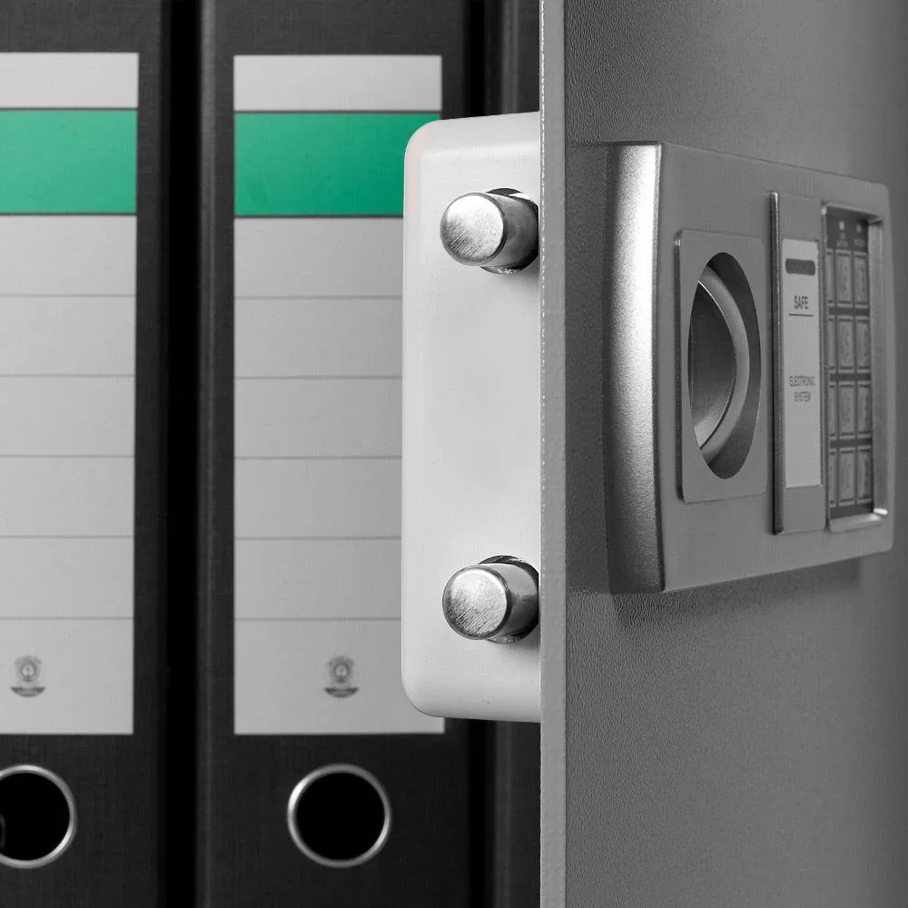 Digitaler Sicherheitssafe - 350x400x400mm - 4 mm Stahltür - 7