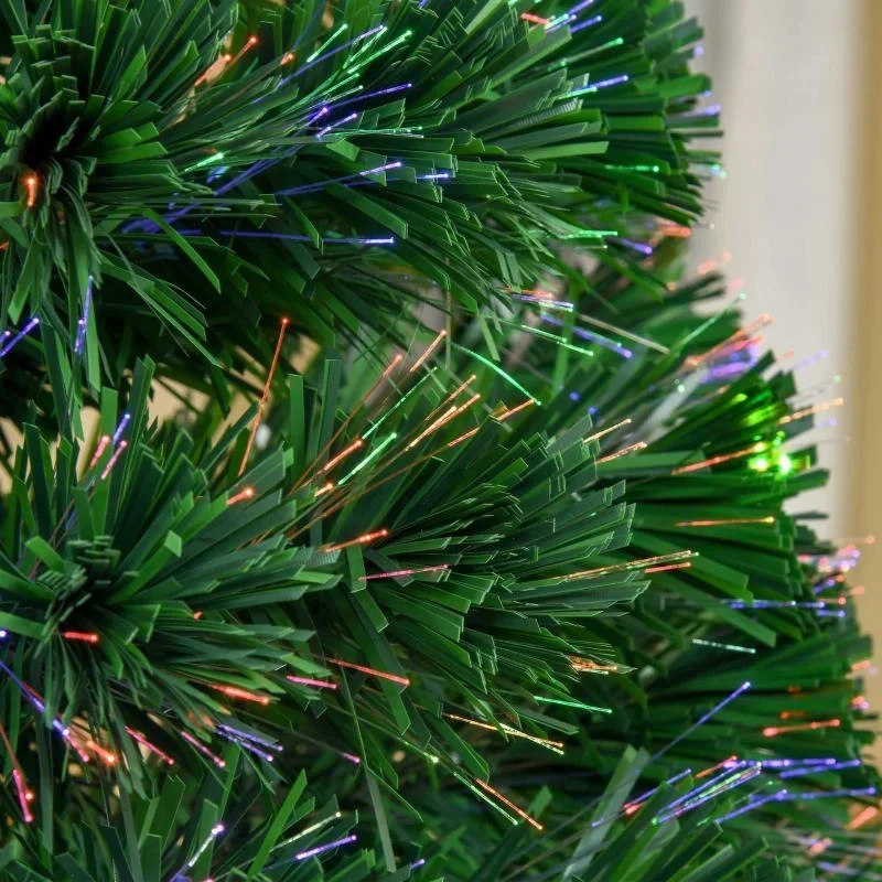 Weihnachtsbaum 1,2 m Christbaum Kunsttanne 130 Äste mit LED-Lichtern - 4