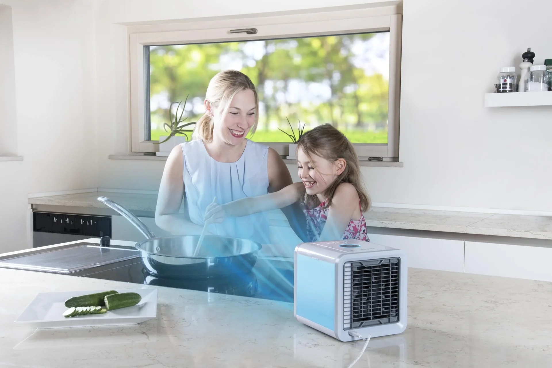 Verdunstungs-Klimagerät Arctic Air weiß - 9