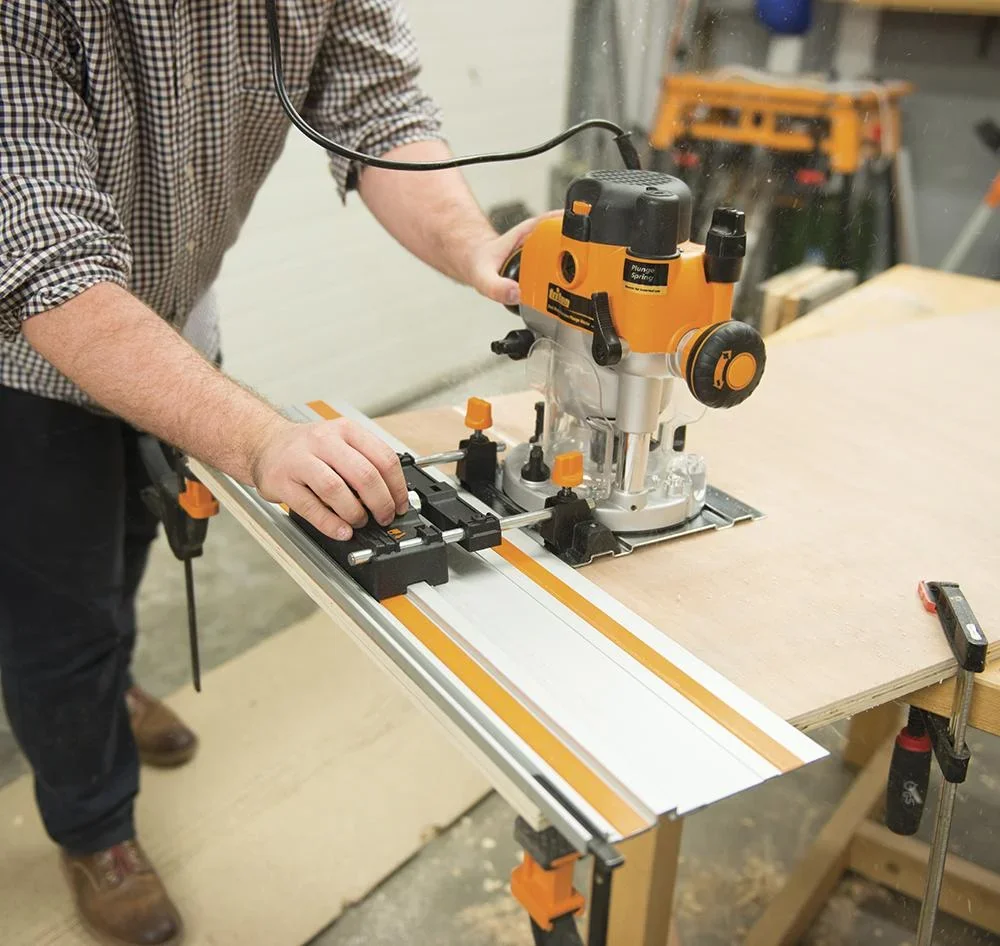 Oberfräsen-Führungsschienenadapter TRTA001 - 2