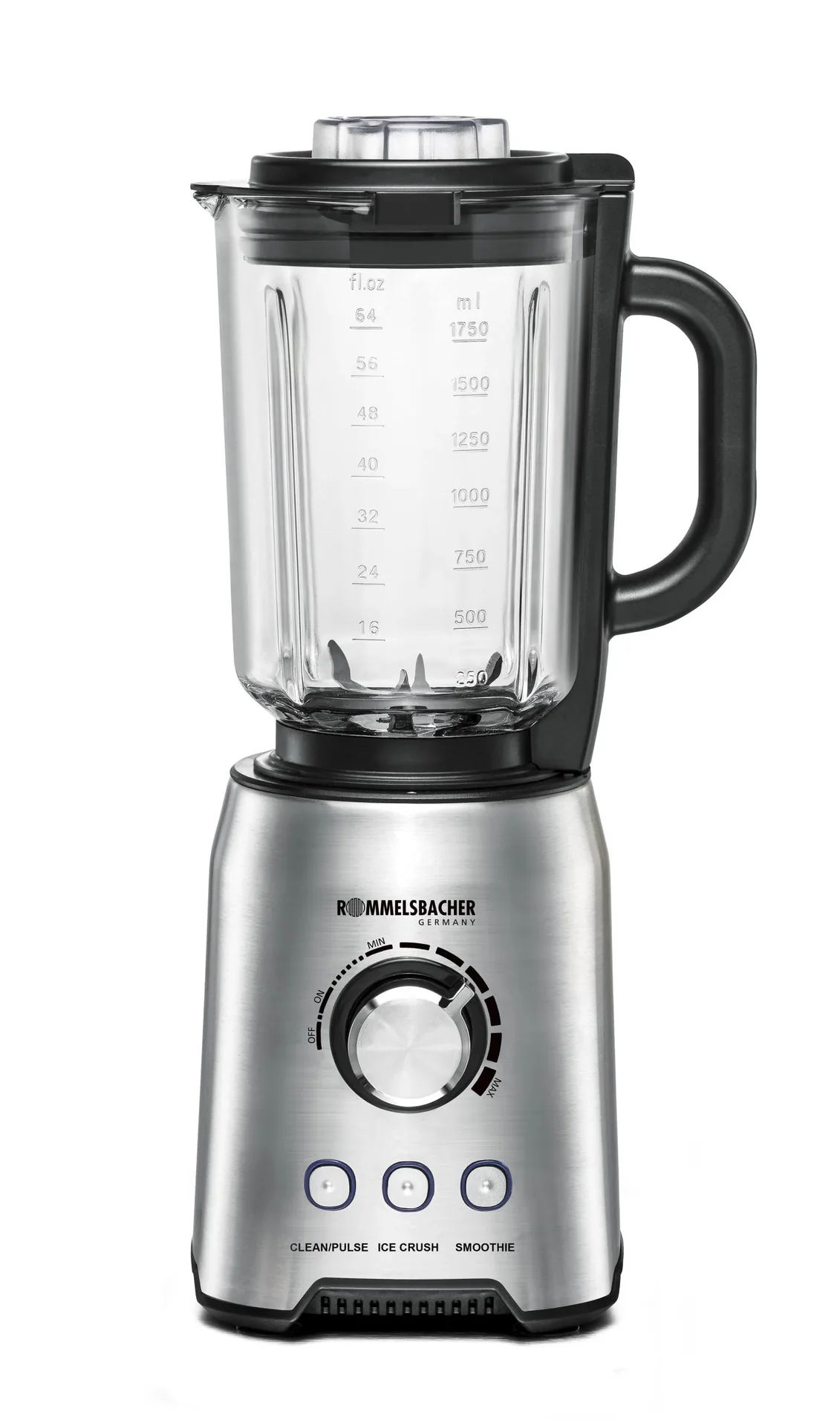 Standmixer „MX 1250“, Edelstahl, 1200 Watt - 0