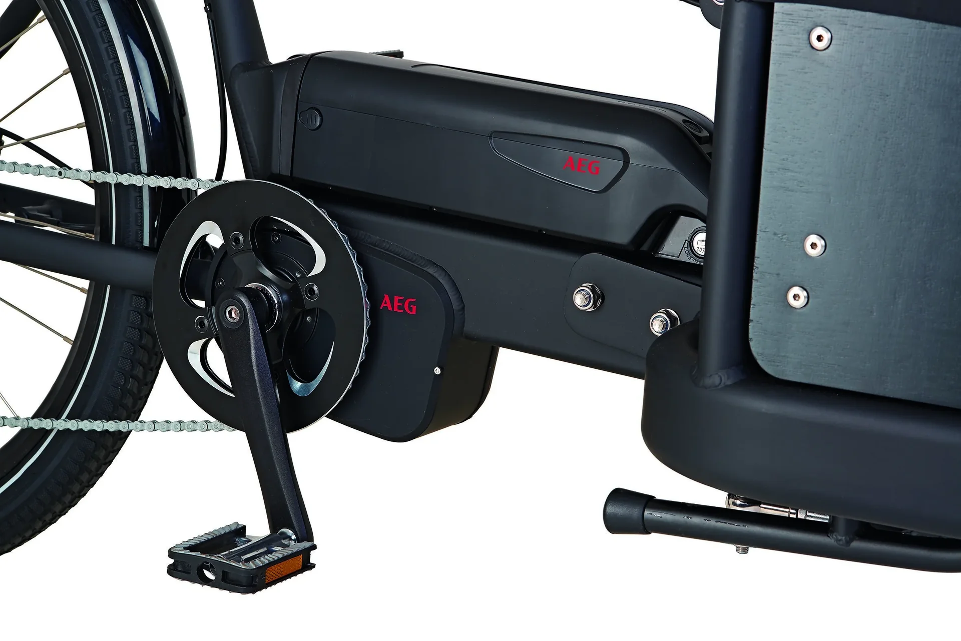 Unisex Lasten-E-Bike 20/26 Zoll, Rahmenhöhe 48 cm, 8-Gang Kettenschaltung, schwarz, CARGO 20.ETL.20 - 1