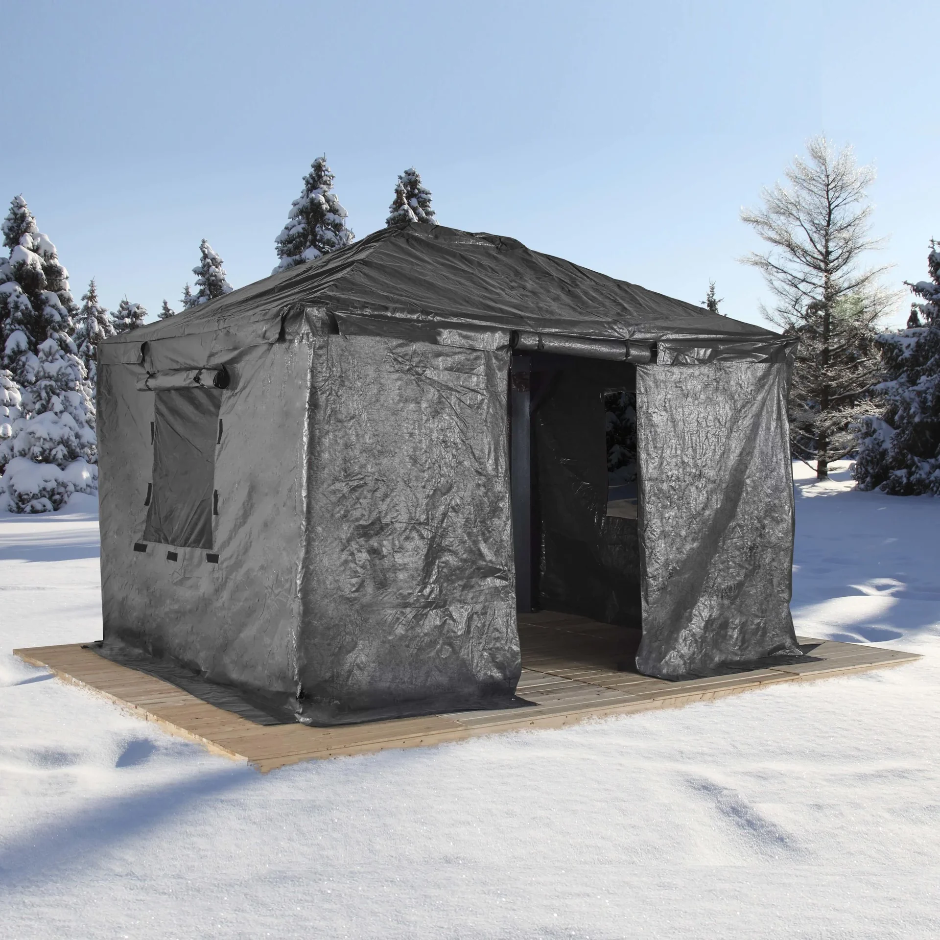 Pavillon Winterabdeckung für Pavillon 12 x 20 - 5