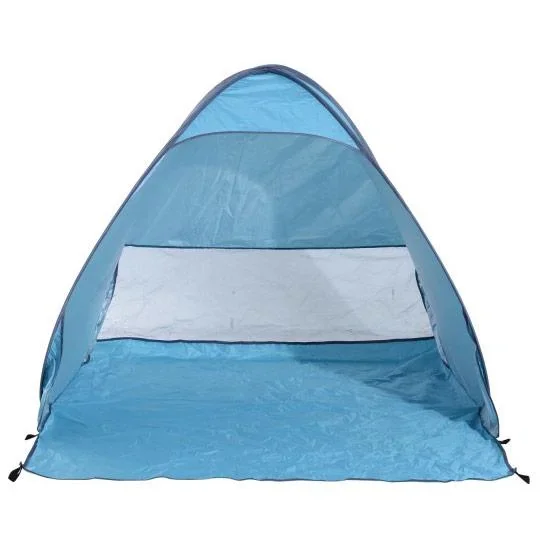 Wurfzelt Blau Pop Up Zelt Strandmuschel Strandzelt Campingzelt - 5