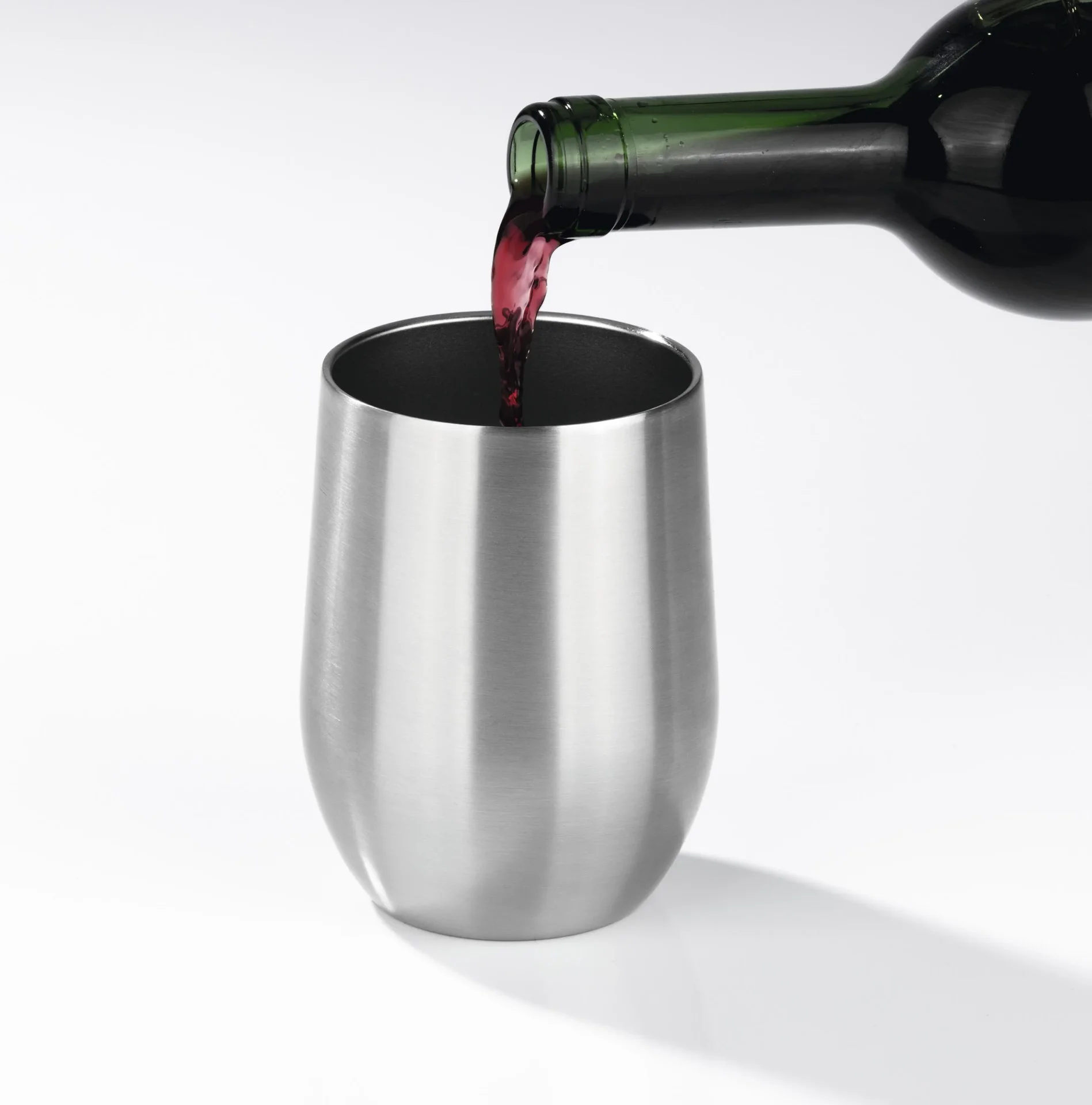 Thermo Getränkebecher aus Edelstahl mit Edelstahl Trinkhalme und abnehmbaren Deckeln, 6-teilig 350 ml - 7