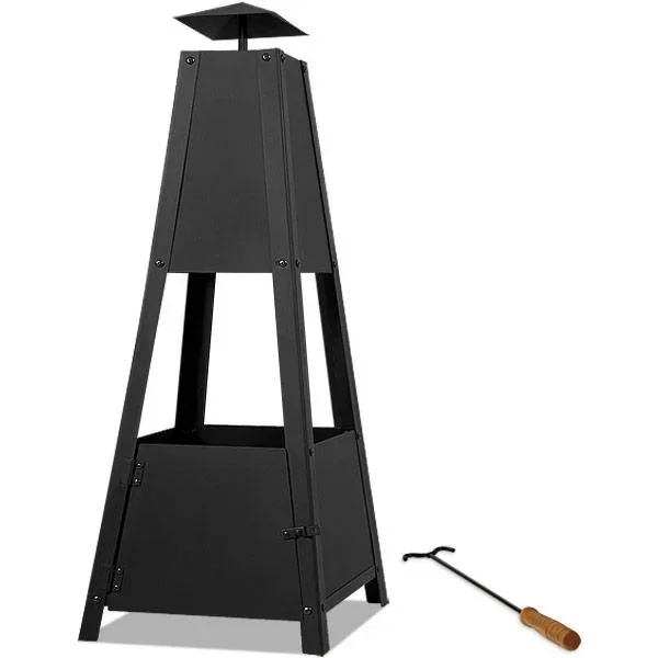 Außenkamin - 100 CM- Pyramide - 1