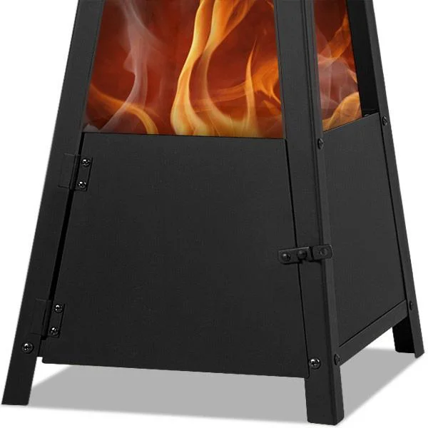 Außenkamin - 100 CM- Pyramide - 2