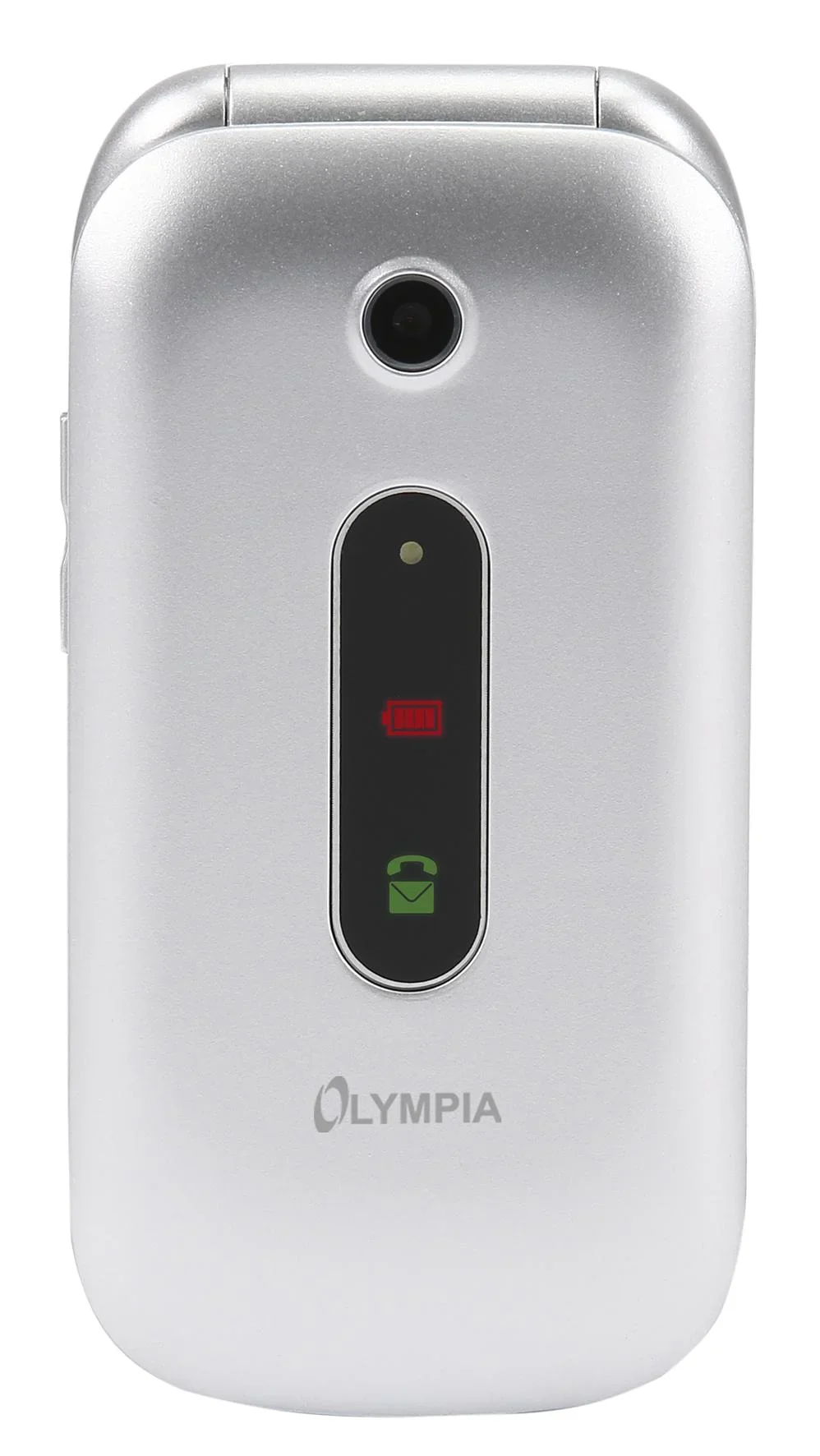 Großtasten Klapphandy, silber - 0