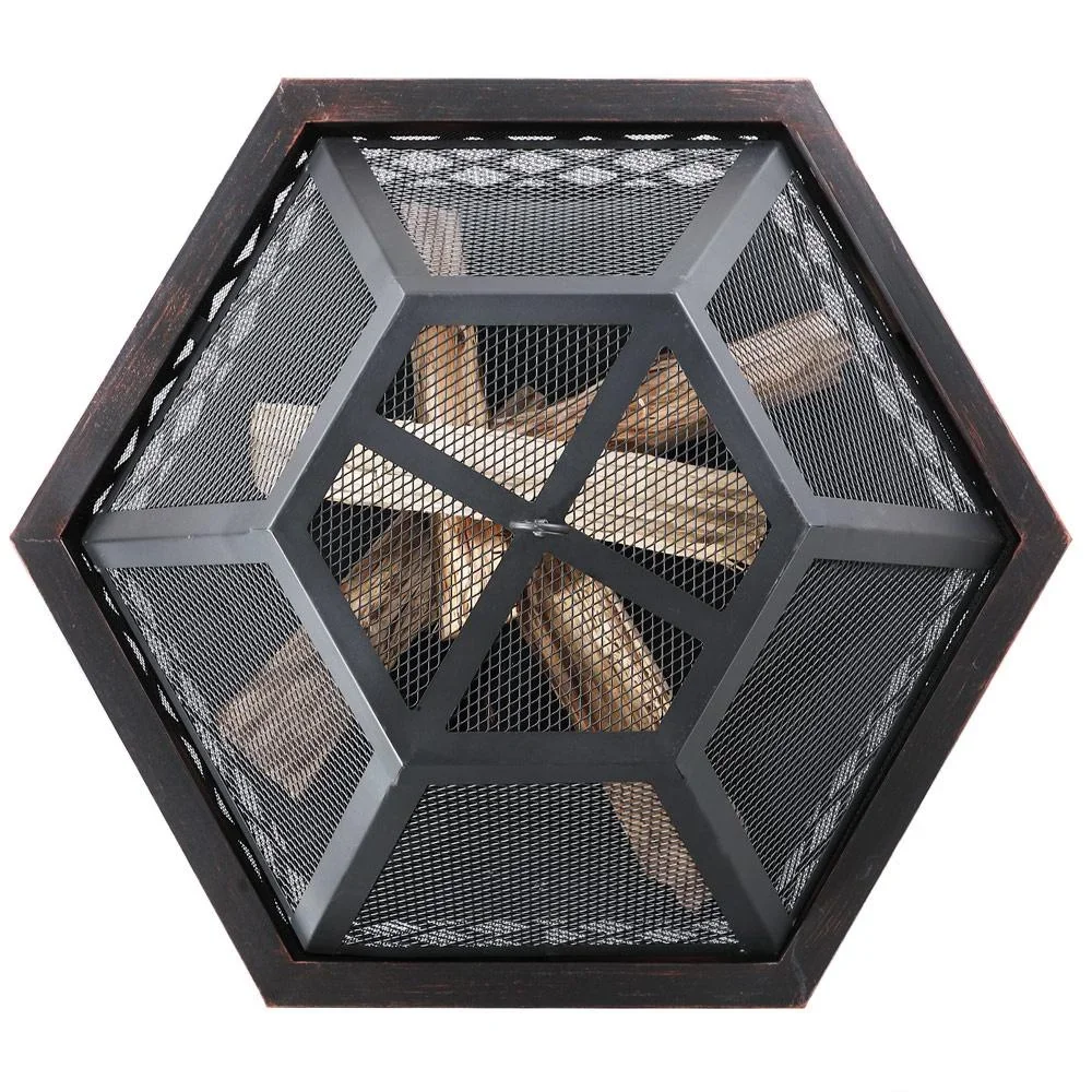 Feuerkorb - Sechseckig - 2