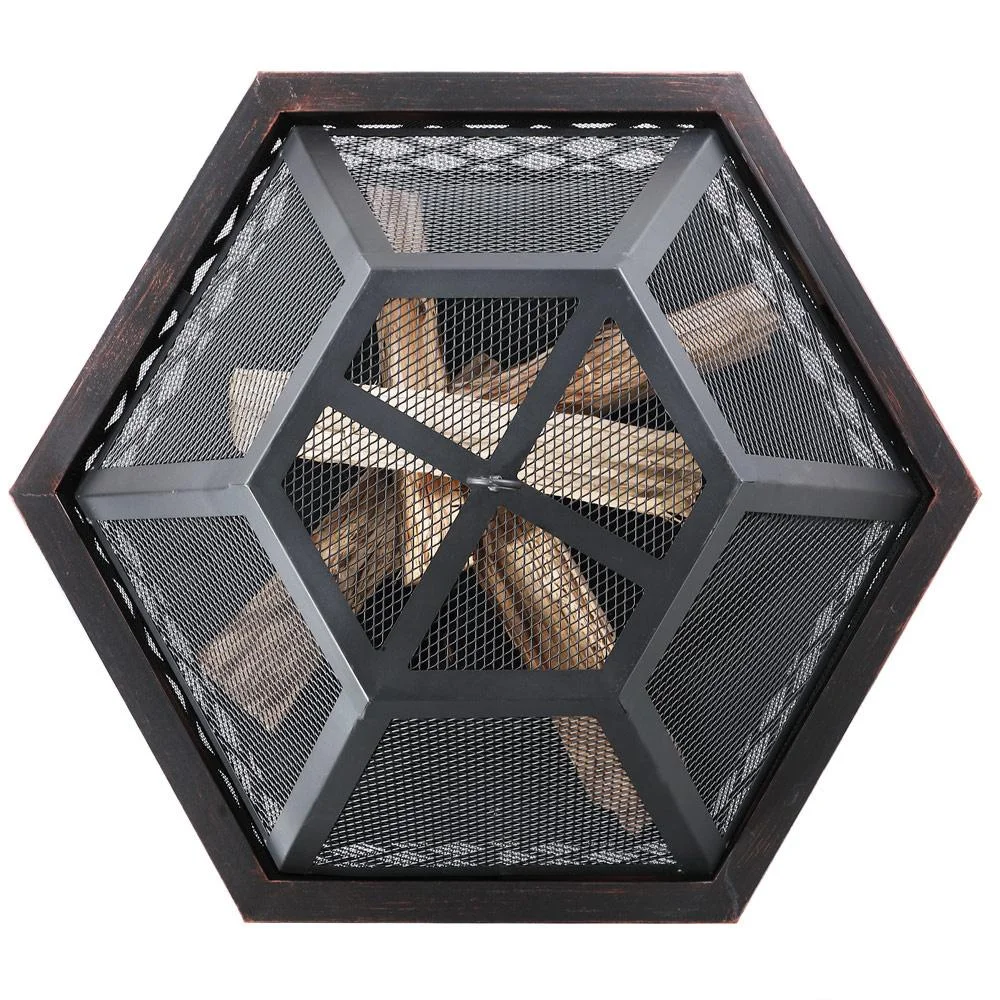 Feuerkorb - Sechseckig - 2