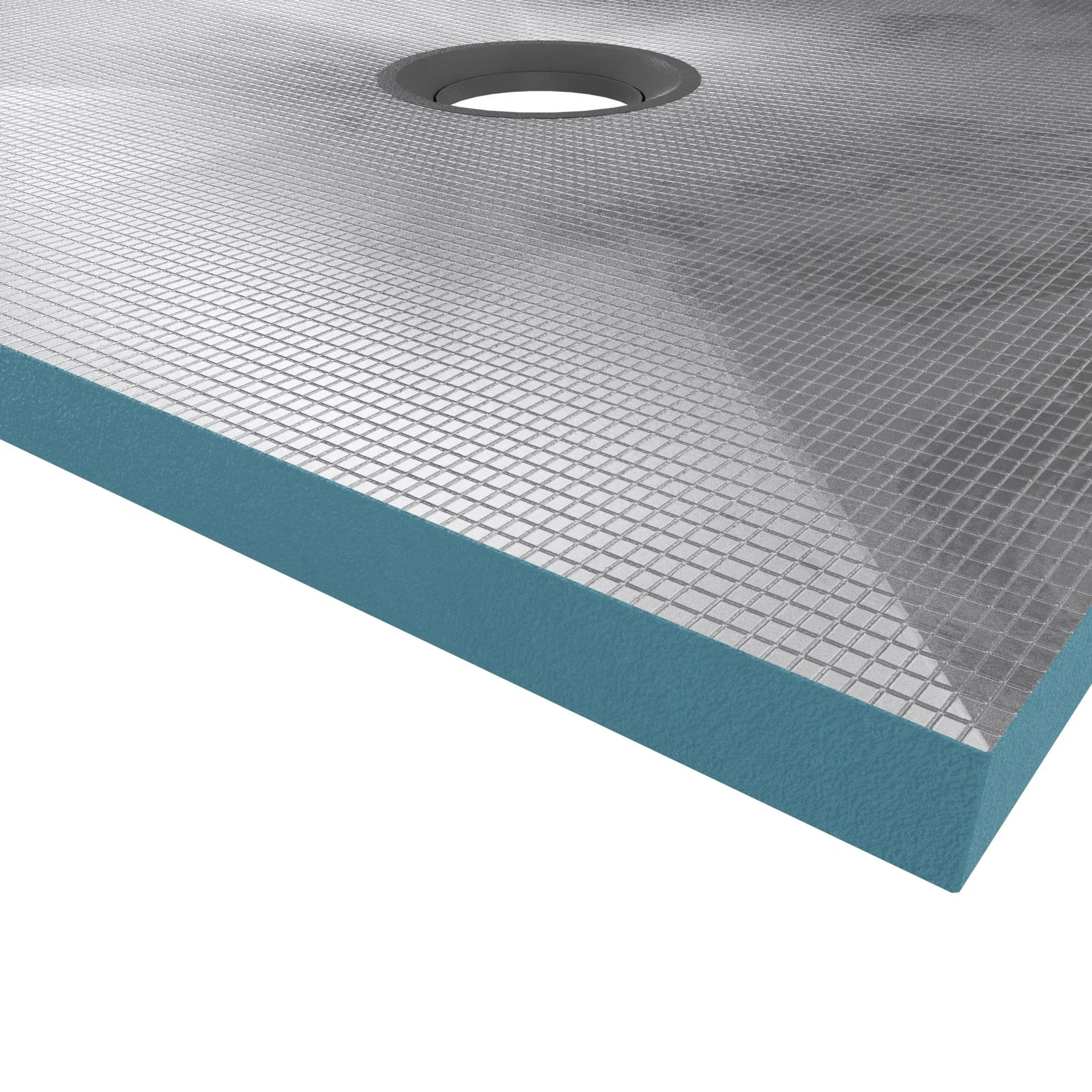 Duschelement 90x90x4 cm - 0